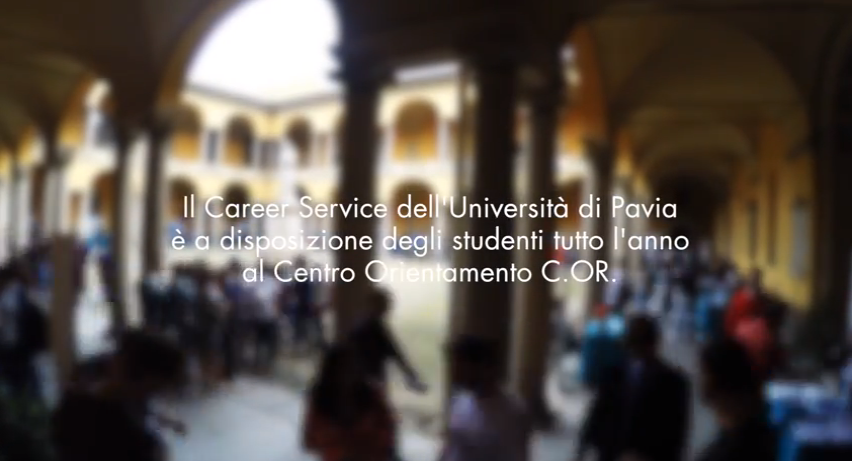 Il Career Day dell'Università di Pavia (Video)