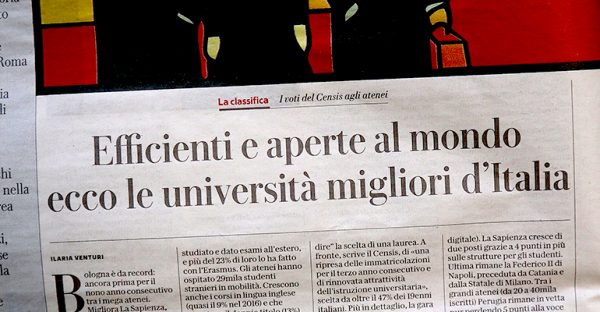 Classifica Censis, Università di Pavia nella top 5. Prima per Medicina e Psicologia