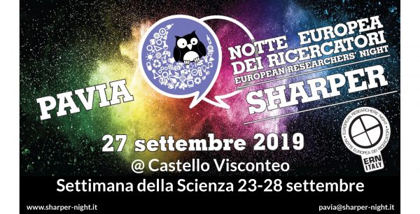 Dal 23 al 28 settembre – Notte Europea dei Ricercatori a Pavia