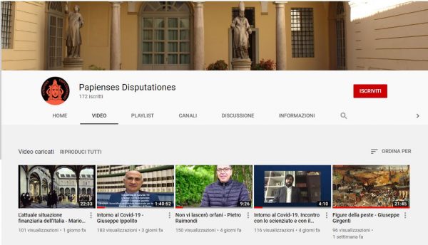 Canale Youtube della Pastorale Universitaria: i nuovi video della settimana