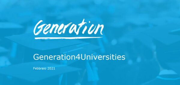 G4U: l'iniziativa rivolta ai giovani universitari di talento per aiutarli ad esprimere il proprio valore e avviare una carriera