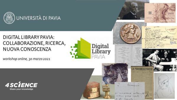 30 marzo - Digital Library Pavia: collaborazione, ricerca, nuova conoscenza
