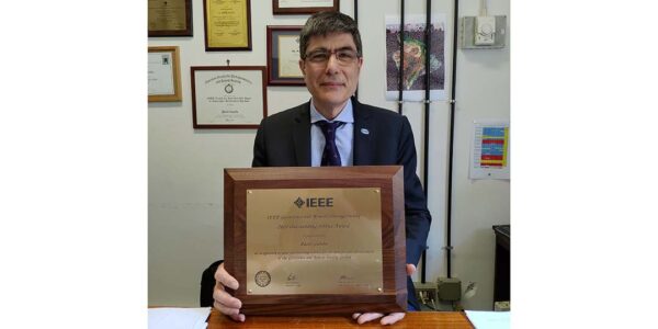 Al Prof. Paolo Gamba l'"Outstanding Service Award 2021" della IEEE Geoscience and Remote Sensing Society