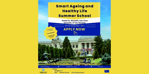 Dal 20 al 26 settembre - Summer School su "Smart Ageing and Healthy Life"
