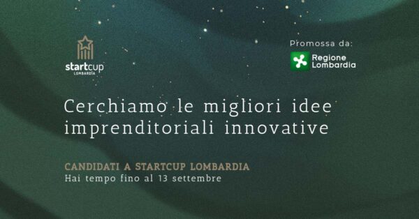 StartCup Lombardia 2021 - XIX edizione