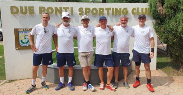Team Cral Unipv si aggiudica 5° posto ai XXXIV campionati nazionali ANCIU di tennis a Roma