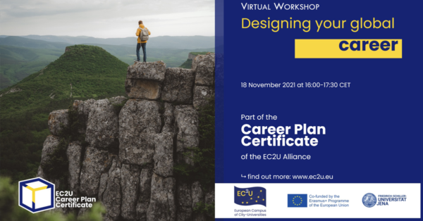 18 novembre - EC2U Career Plan Certificate – Join the first career workshop!