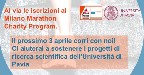 #FindTheOrangeOnlus corre con Milano Marathon: aperte le iscrizioni per partecipare alle staffette dell’associazione e sostenere i progetti di ricerca scientifica dell’Università di Pavia