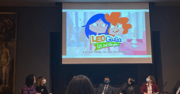 “Leo e Giulia”, il cartoon che spiega ai bambini la pandemia presentato all’Ambasciata d’Italia a Washington