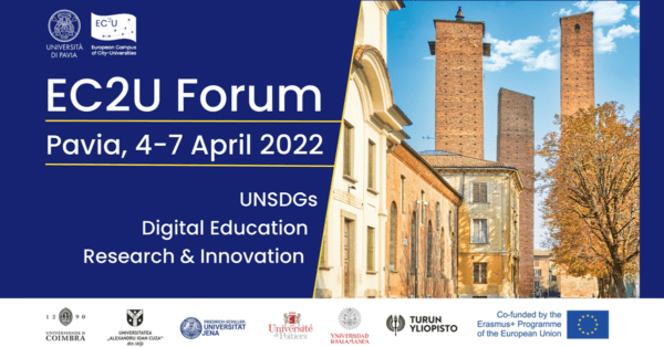 A Pavia l'EC2U Forum dal 4 al 7 aprile 2022