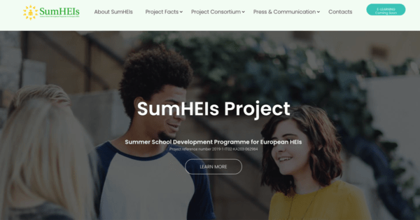 Il progetto SumHEIs prosegue con successo durante il terzo anno di attività