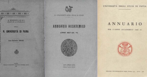 13 aprile – Gli Annuari dell’Università: una nuova collezione per Digital Library Pavia