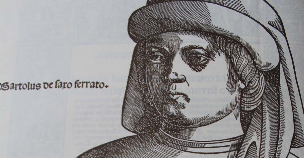 8 giugno - Nemo bonus iurista nisi sit bartolista: il restauro dei Commentarii di Bartolo da Sassoferrato