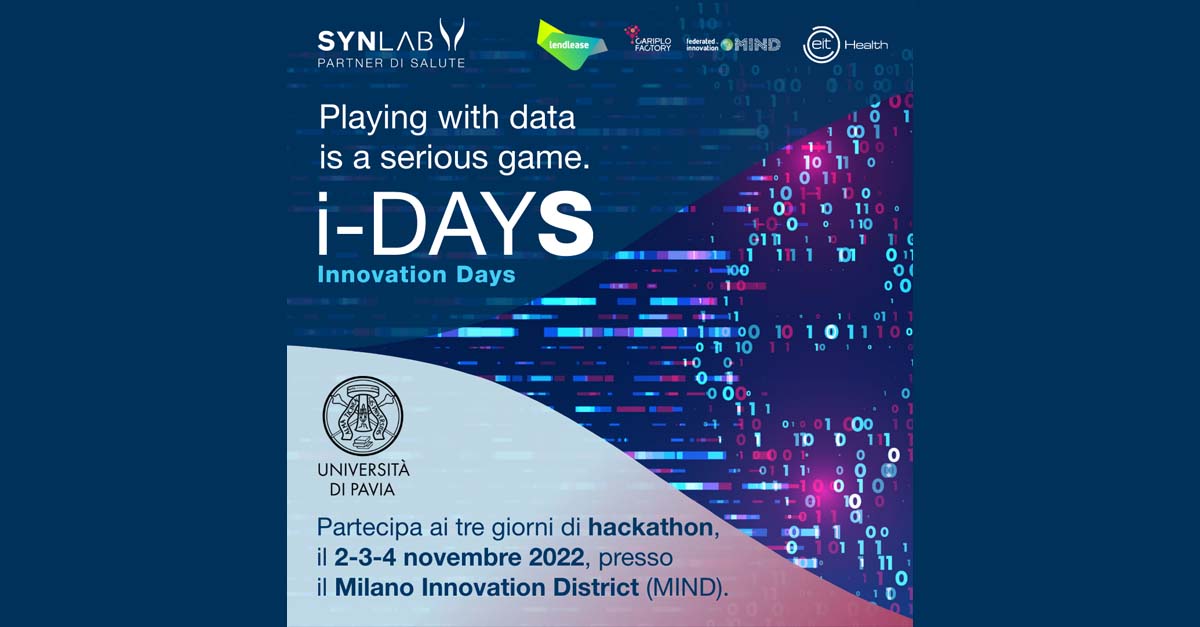 Dal 2 al 4 novembre - Hackathon ＂The culture of extracting value from data＂