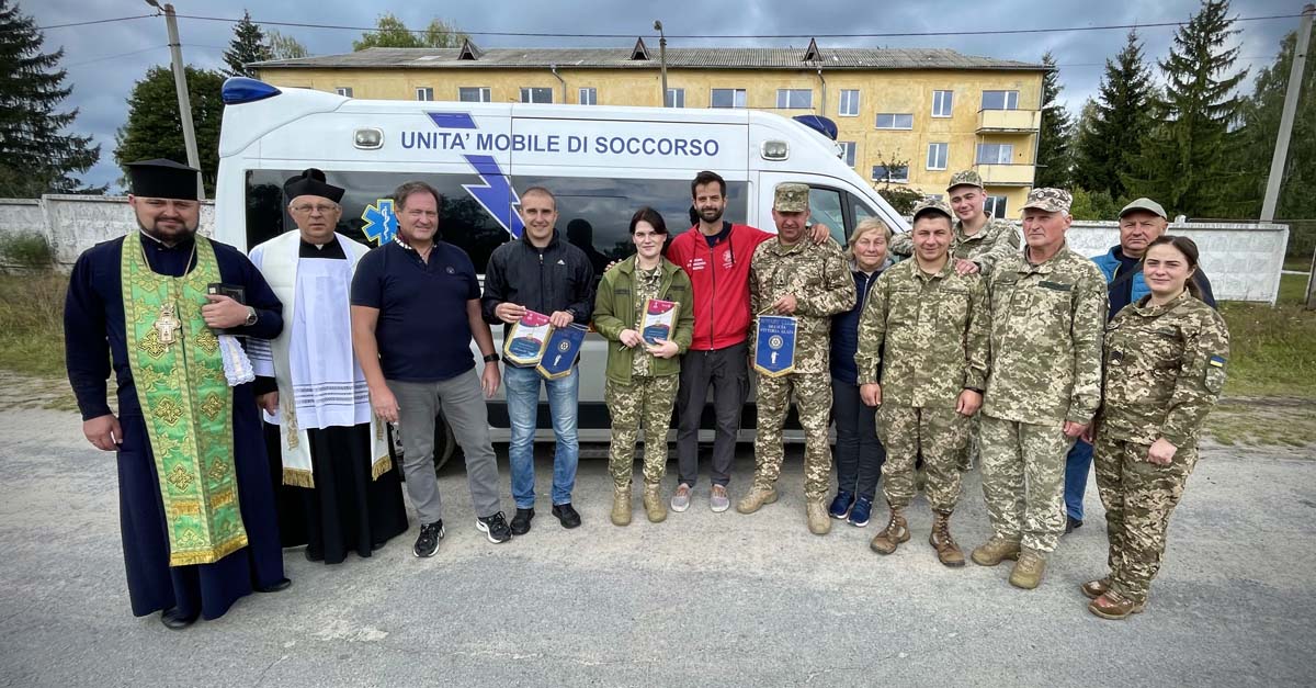 Medico specializzando Unipv in Ucraina per formare i militari tramite il corso ＂Stop the Bleed＂