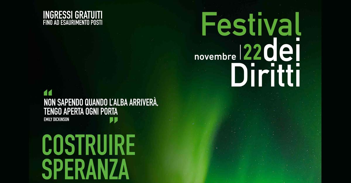 Dal 17 al 27 novembre - Festival dei Diritti 2022