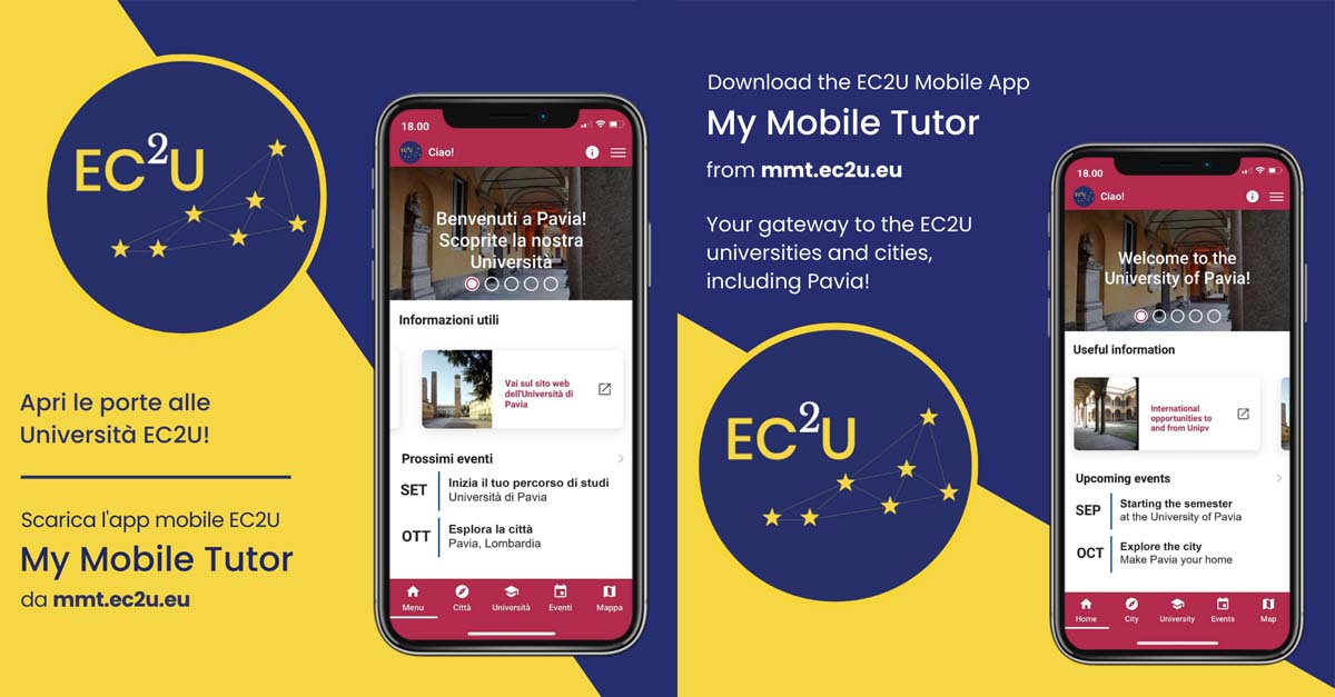 Disponibile l'app EC2U - My Mobile Tutor