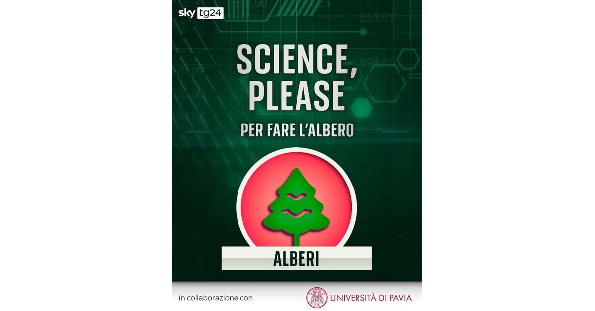 Il 27 dicembre è uscita la sesta puntata del ciclo di podcast ＂Science, Please＂ di Sky TG24 con Unipv