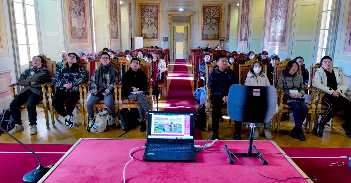 Delegazione della Tsinghua University in visita all'Università di Pavia