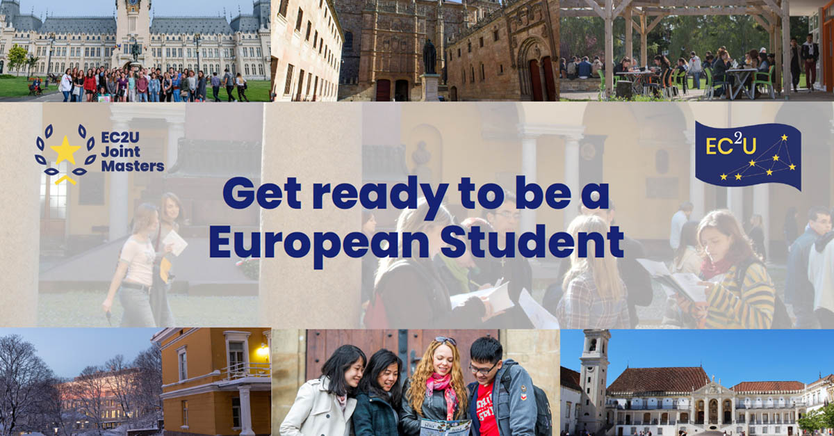 Sono aperte le candidature agli European Joint Master Degree EC2U per l’A.A. 2023-24
