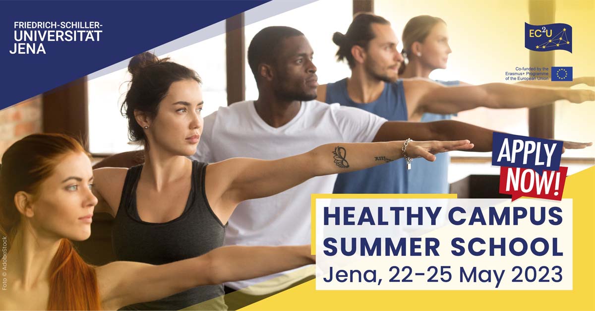 Healthy Campus Summer School, maggio 2023, Jena:  aperte le candidature