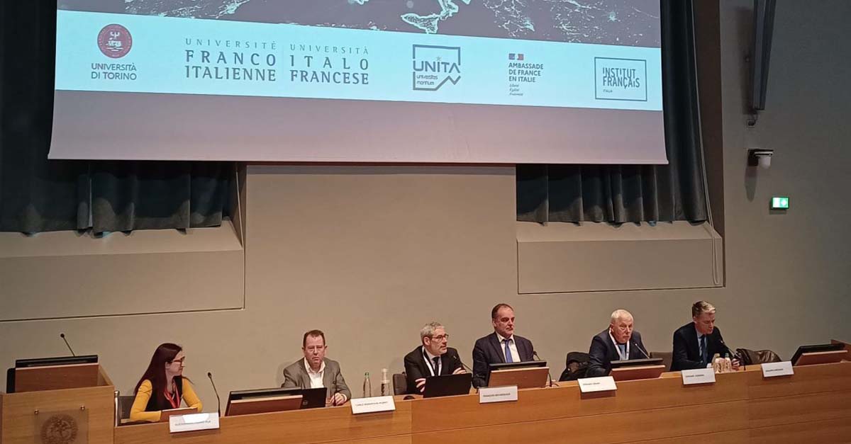 Unipv ed EC2U a Torino per la conferenza sulle università italiane e francesi nell'iniziativa ＂Università europee＂