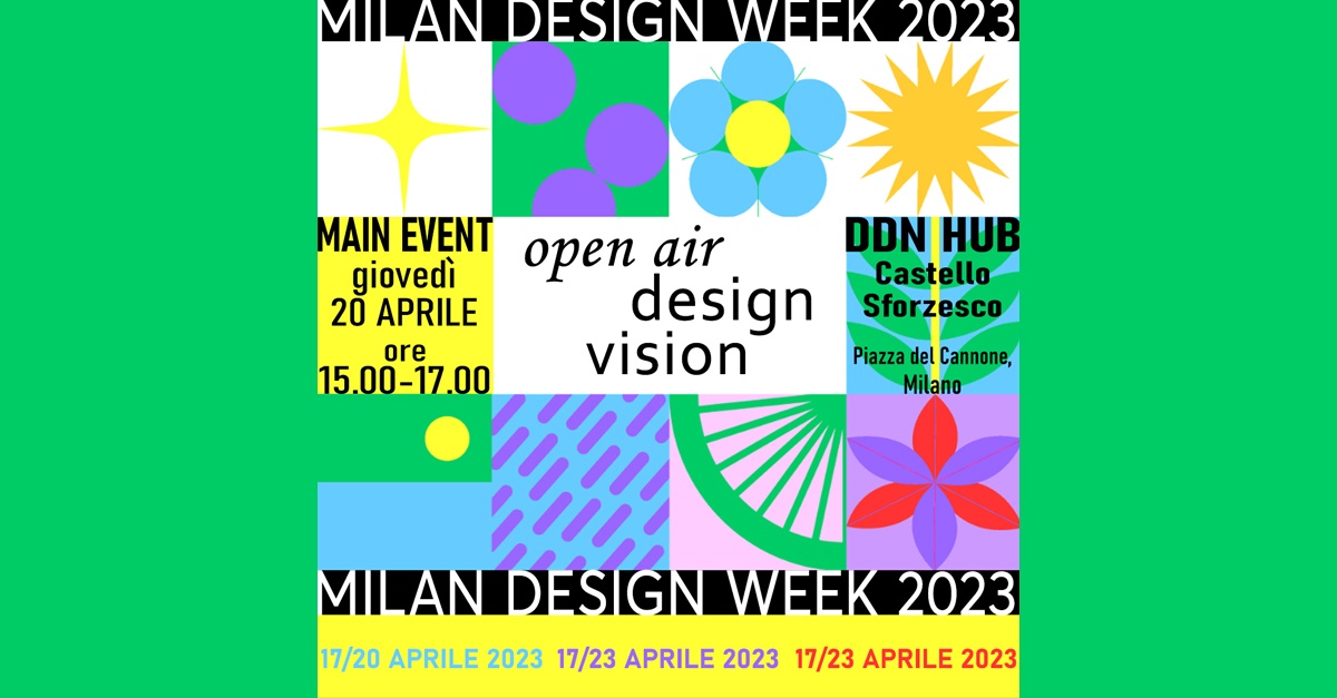 20 aprile - Laboratorio AUDe Unipv alla Milano Design Week 2023