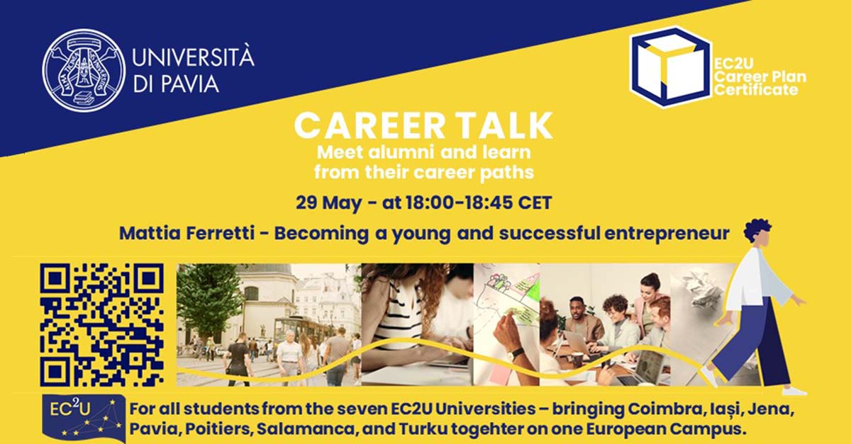 29 maggio - EC2U Career Talk