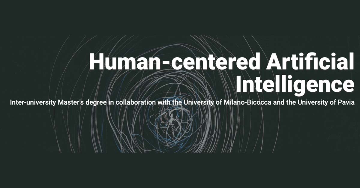 14 giugno - Presentazione del Corso di laurea magistrale interateneo in Human-Centered Artificial Intelligence