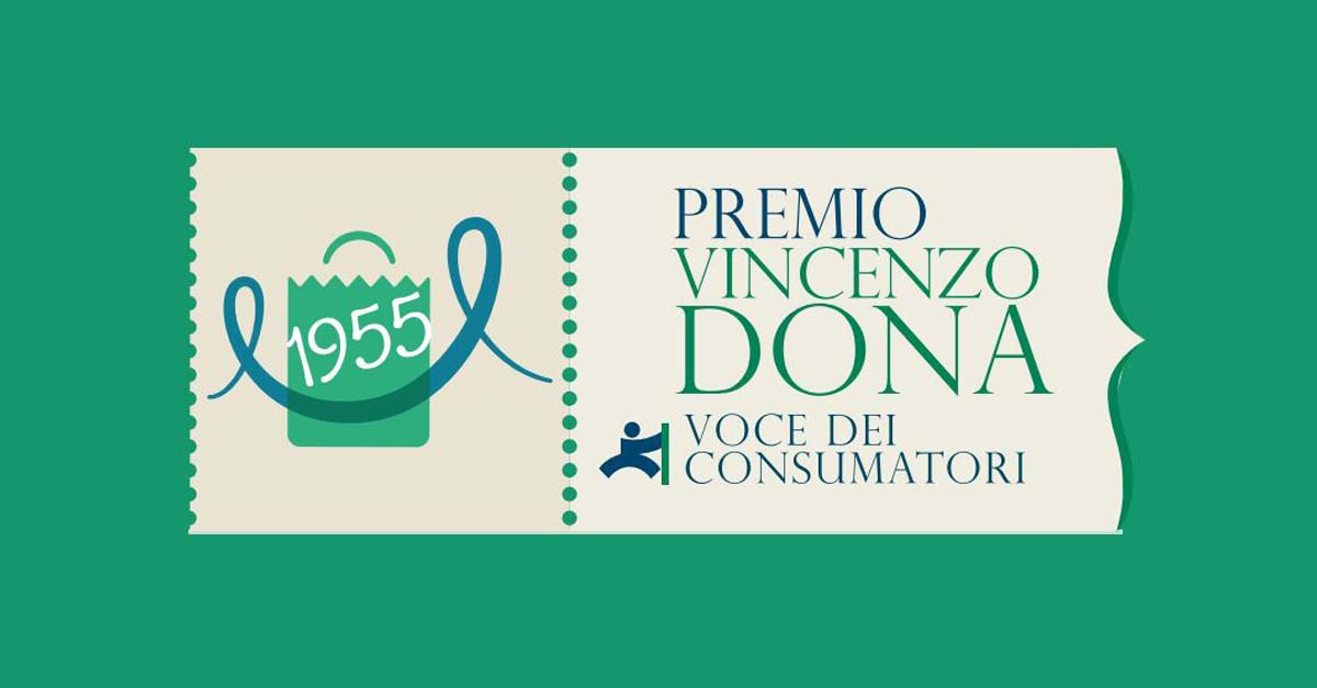 Premio Vincenzo Dona 2023: Voce dei consumatori