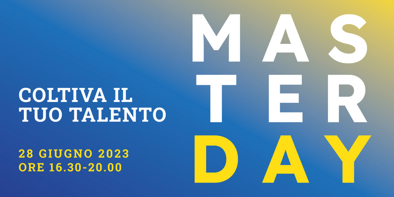 28 giugno - Master Day all'Università di Pavia