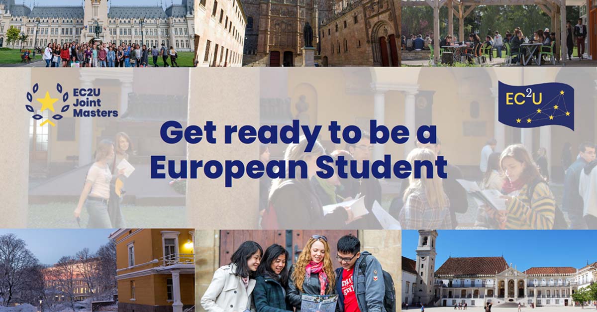 Scopri le opportunità illimitate offerte da un corso di laurea europeo: iscriviti ai Joint Master EC2U!