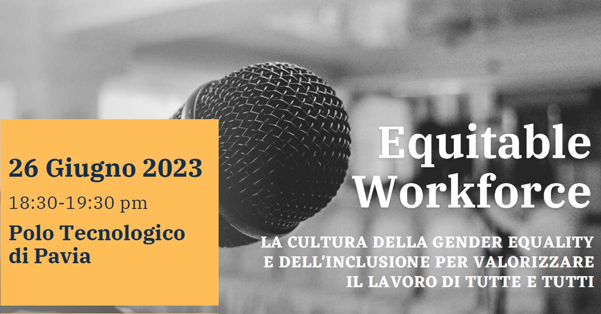 26 giugno - Equitable Workforce: la cultura della gender equality e dell'inclusione